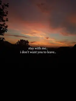 stay with me..