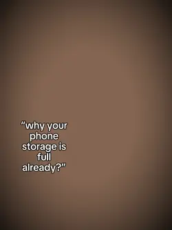 why your phone stora