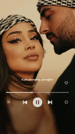 kabullenmiş yüreğim