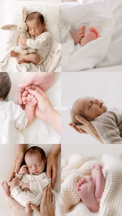Baby growing up