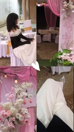 đám cuới tone hồng