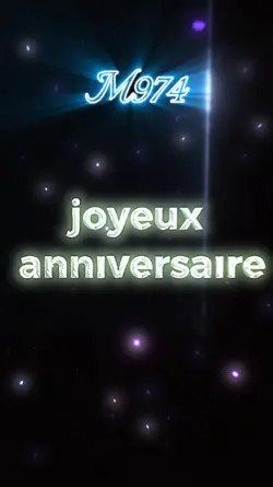 joyeux anniversaire 