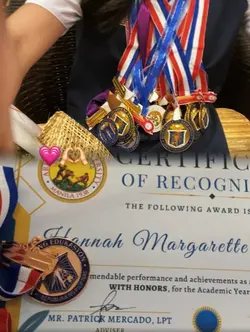 with honor
