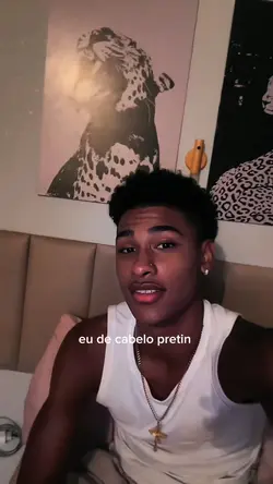 eu cabelo pretin