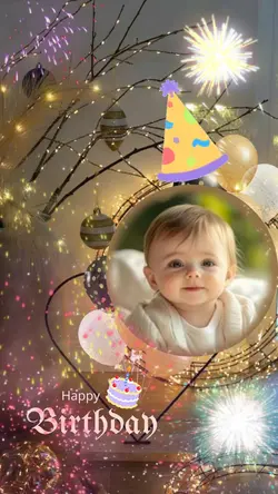 Frame Happy birthday