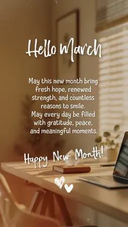 Hello March