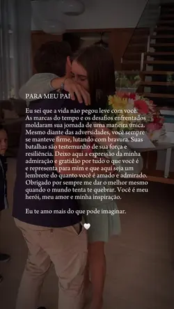 Para meu Pai