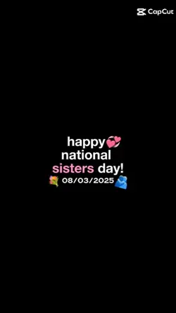 sisters day