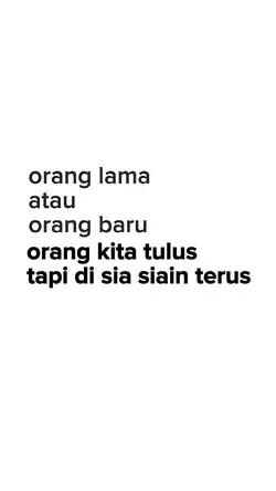 orang kita tulus
