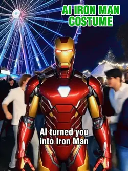 AI IRON MAN COSTUME
