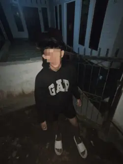wajah blur 