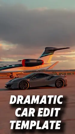 Dramatic car edit