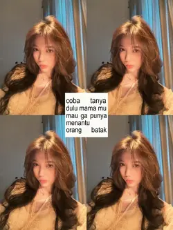 Coba tanya dulu mama