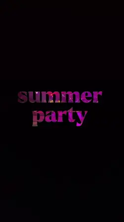 summer party 