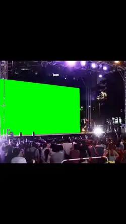 concert stage green