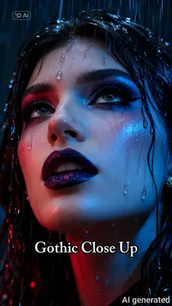 Gothic Close up AI