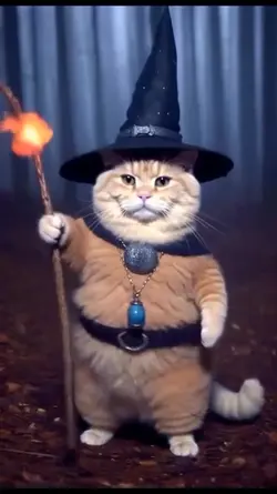 cat wizard 