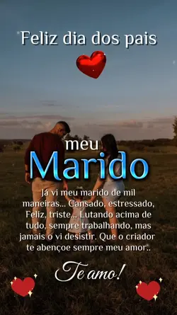 Feliz dia dos pais 