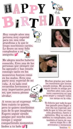 Feliz cumpleaños 