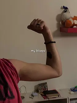 my bf biceps
