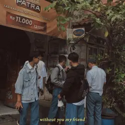 foto bareng temen 