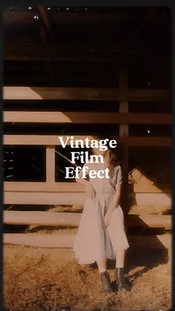 Vintage Film Effect