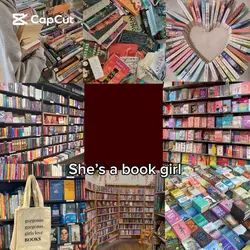 She’s a book girl 