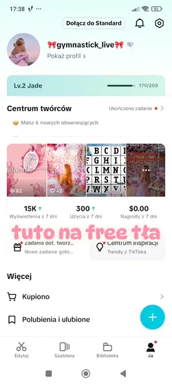 tuto na free tło