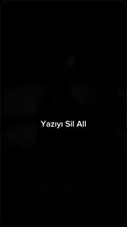 yazıyı sil all