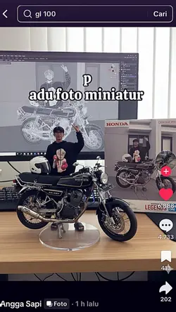 p adu foto miniatur