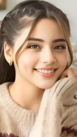 senyum manis