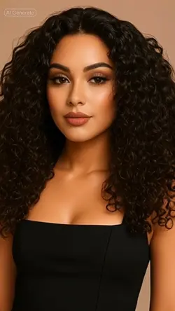 CURLY HAIRSTYLE 