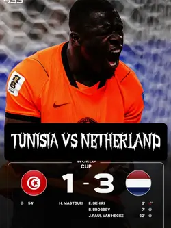 Netherland v Tunisia