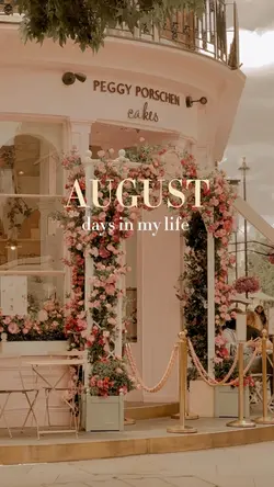 August days 🧡