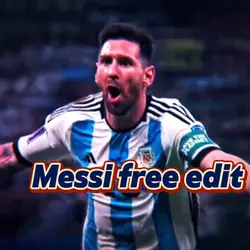 Messi free edit