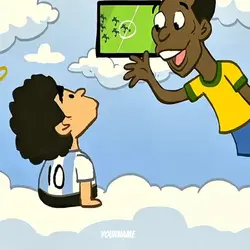 MARADONA AND PELE