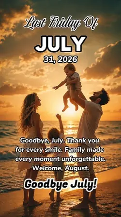 Friday, July 31 