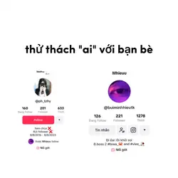 thử thách ai cùng bb