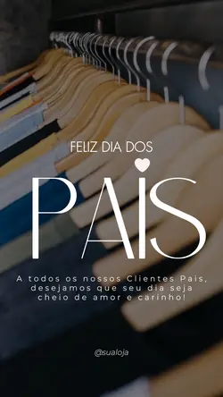 dia dos pais loja