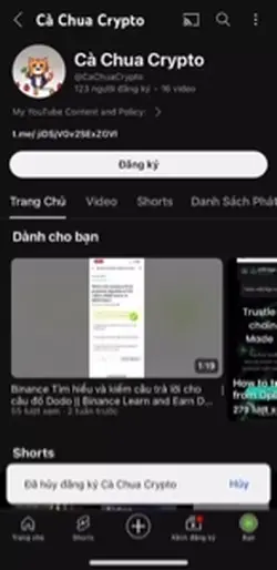 Megra drop Binance