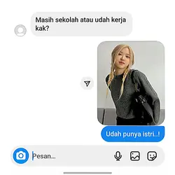Udah punya istri!