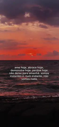 ame hoje..