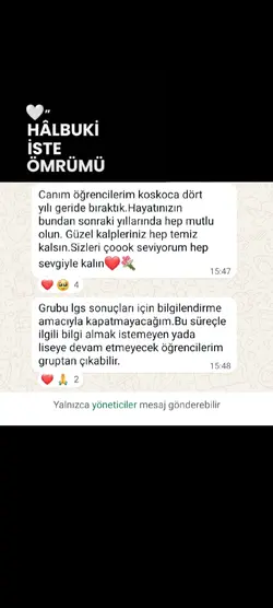Herşey bitti