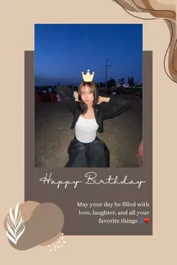 HAPPY BIRTHDAY 