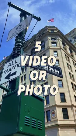 5 video or photo