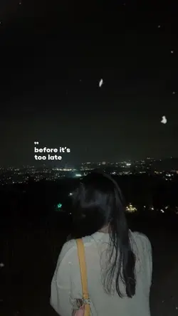 Before it’s too Late