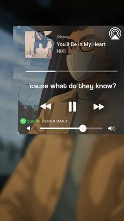 you'll be in myheart
