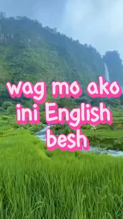 Wag ini English