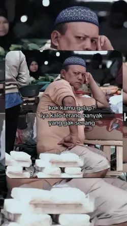 kok kamu gelap?