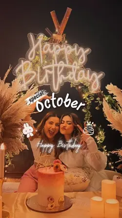 OCTOBER BIRTHDAY 